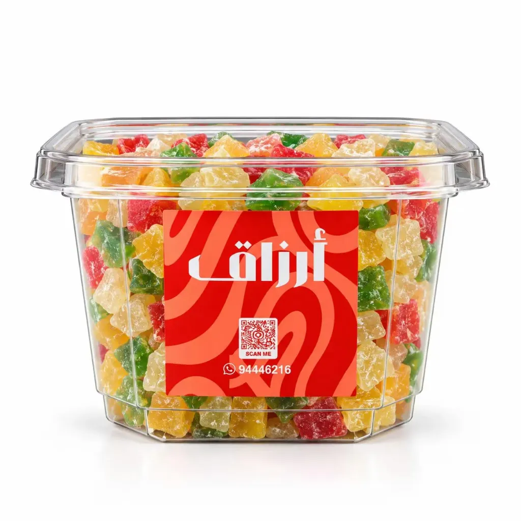 Dried Mix Fruits Cubes