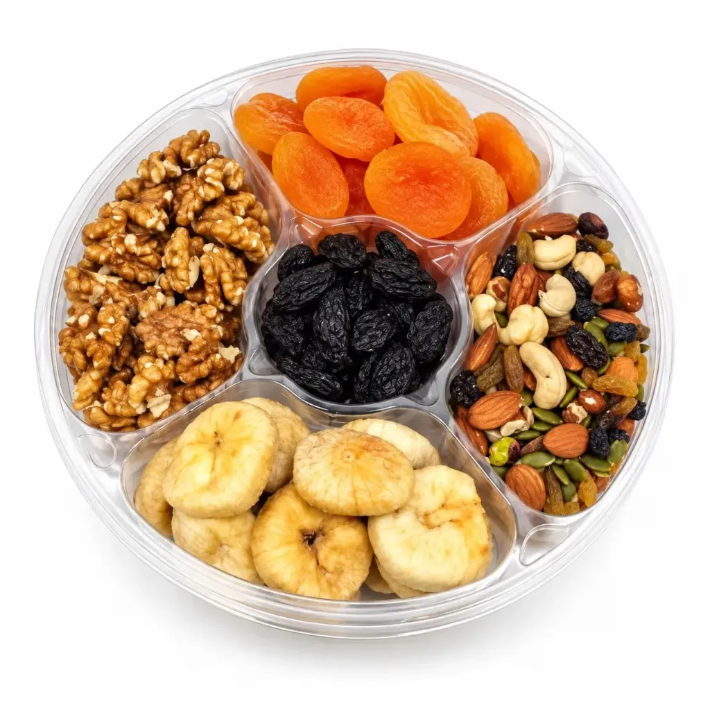 Healthy Mixed Nuts Plate